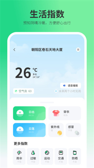 指数天气预报[图1]