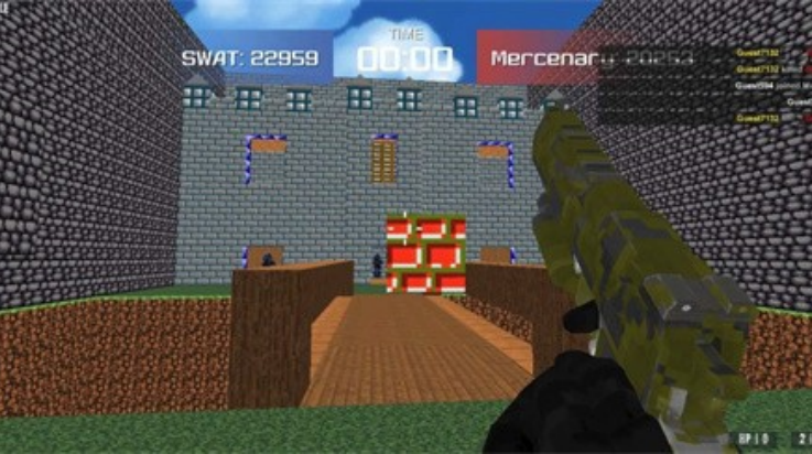 我的世界csgo整合包下载(Advanced blocky combat swat v1)[图3]