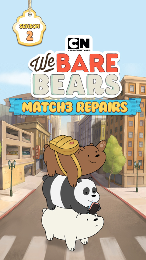 熊熊三消乐最新版(We Bare Bears Match3 Repairs)[图1]